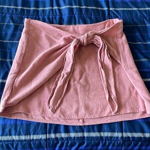 Blush Mini Skirt